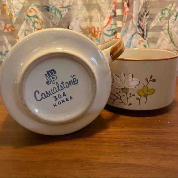 Vintage Stoneware Soup Cups - Picture 5 of 5